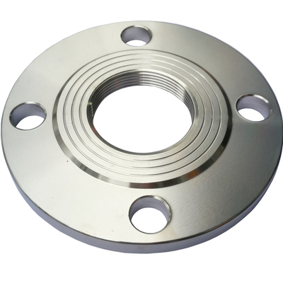 Stainless Steel Plate Flat Flange 304 316 Forged Stainless Steel T0hreaded Flange