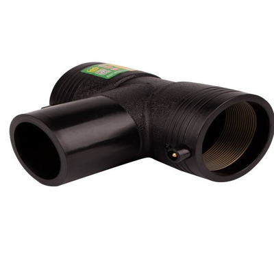 Corrosion Resistance Factory Corrosion Resistance 225mm HDPE Electrofusion Tee Pipe Material HDPE Pipe Fittings