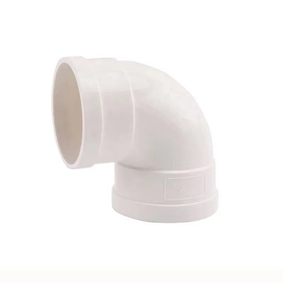 Pipe Lines Connect 90 Degree PVC Elbow Drainage Pipe Fittings High Quality Product Plumbing Coupling For Water Drainage
